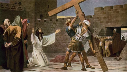 Jesus Accepts His Cross